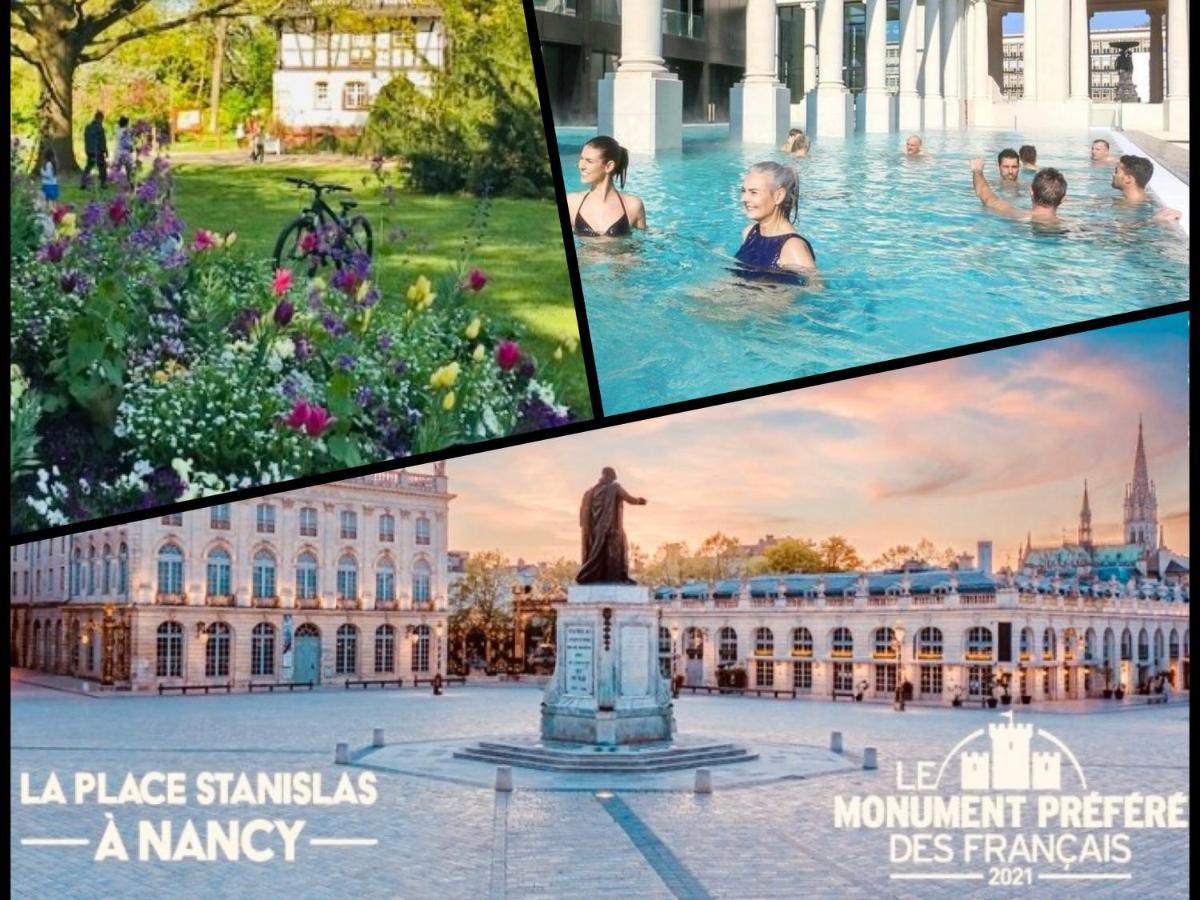 Proche Nancy Centre, A Quelques Pas Des Thermes Et Du Campus Artem, Appartement Calme Avec Parking Gratuit Bagian luar foto