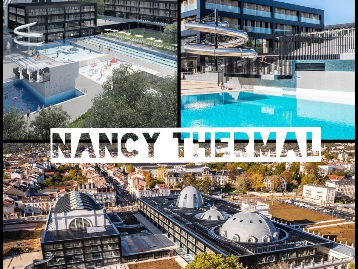 Proche Nancy Centre, A Quelques Pas Des Thermes Et Du Campus Artem, Appartement Calme Avec Parking Gratuit Bagian luar foto