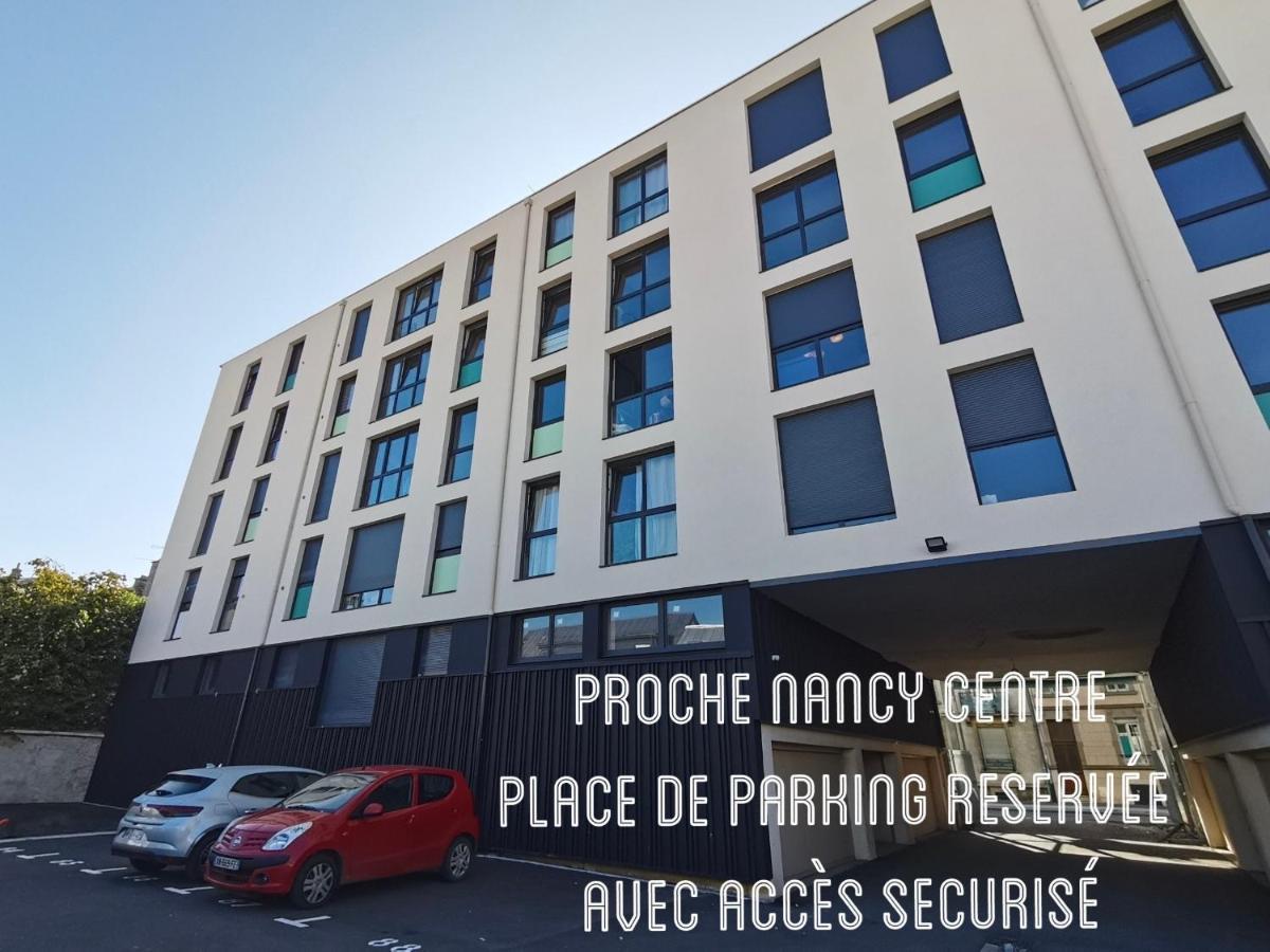 Proche Nancy Centre, A Quelques Pas Des Thermes Et Du Campus Artem, Appartement Calme Avec Parking Gratuit Bagian luar foto